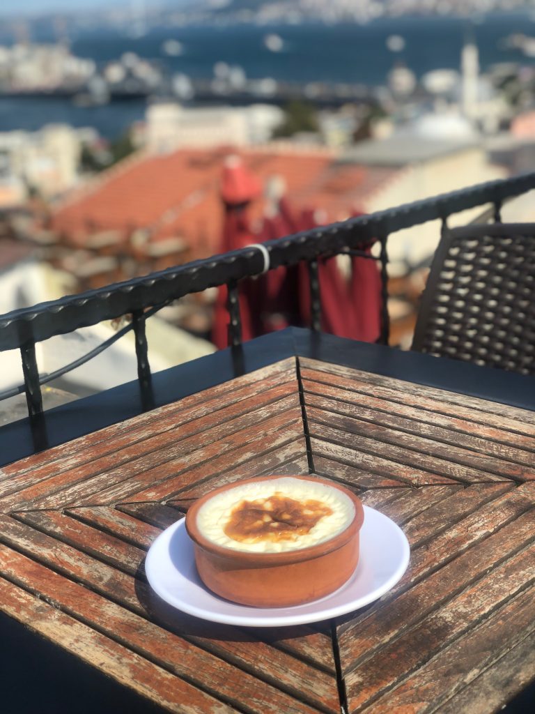 Gluten free Turkish Food - sutlac