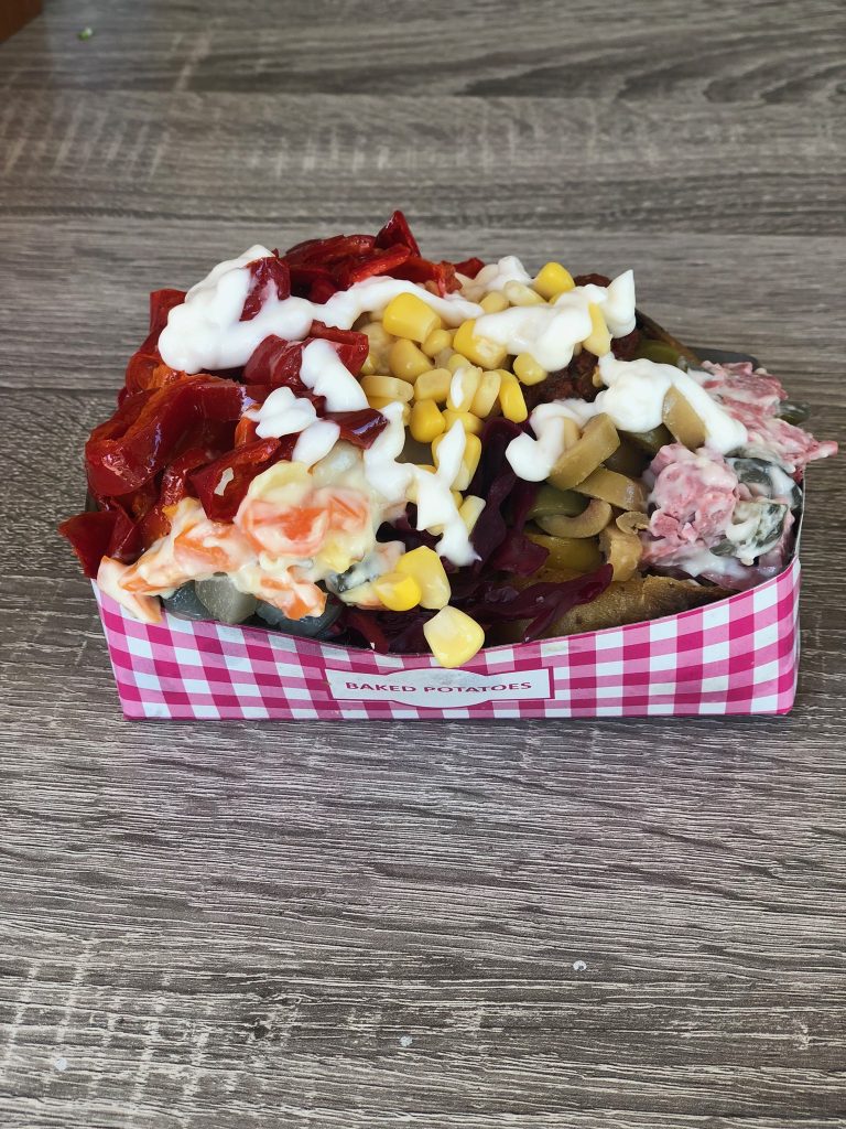 Gluten free Turkish Food - Kumpir