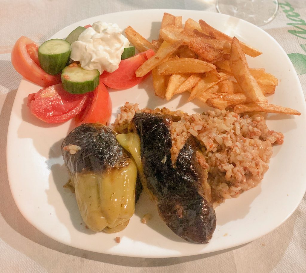 Gluten Free Albanian Food Stuffed Peppers